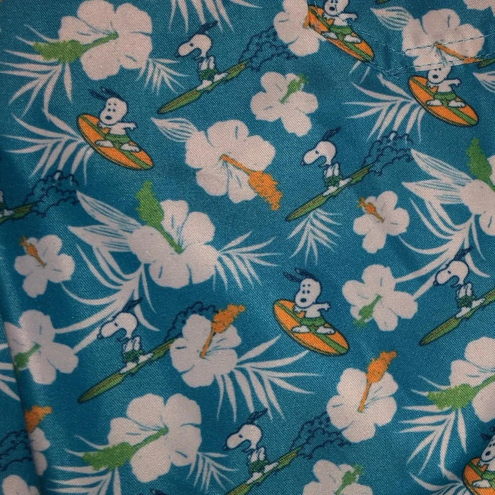 Peanuts Snoopy Surfboard Swimsuit, Size Small